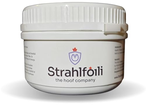 Strahlfoili Hufpflege 500 g – zur Pflege bei Strahlfäule – für Hufstrahl, die Hufsohle & weiße Linie – unterstützend bei bakteriell belasteten Hufbereichen