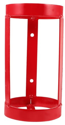 NIYANGLE Staffa Dell'estintore Supporto Dellestintore Cinghia Dell'estintore Supporto a Muro Per Estintore Porta Estintore Porta Estintori Scaffale Di Stoccaggio Cilindro Ferro Da Stiro