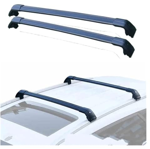 Dachgepäckträger Dachträgerschiene (Querträger) Für VW Für Passat Für Variant Für B8 (3G5 CB5) 2015–2022 Verdickte Aluminiumlegierung Dachträger (Farbe : B)