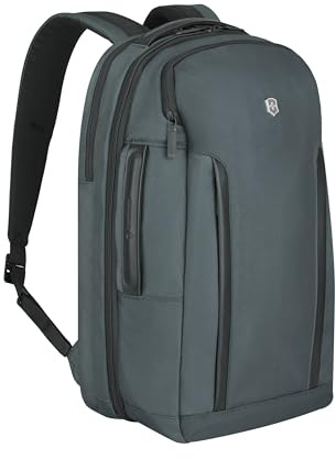 Victorinox Altmont Professional Deluxe Travel Laptop Backpack, Backpack with Laptop Compartment, Women/Men, 26 x 30 x 46 cm, 25 L, Lockable, Grey/Green