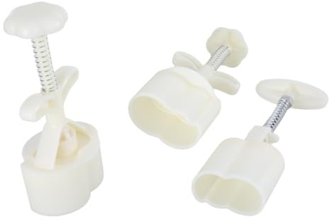 THOANBY Stampi per Dolci a Forma di Arachidi 3D,stampi per Dolci per la Festa di metà Autunno,stampi per Biscotti,Strumento per la Cottura a Pressione Manuale di Dolci,stampi per Biscotti