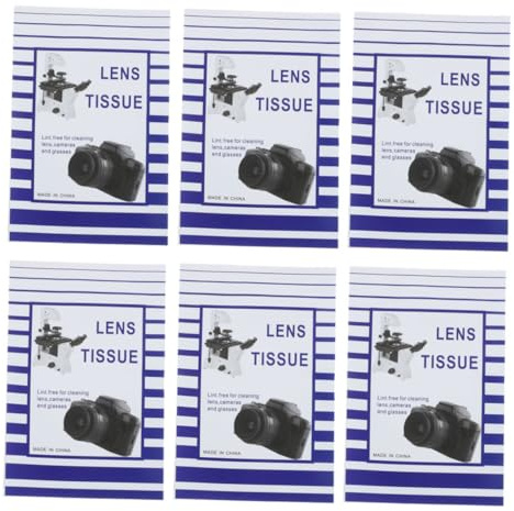 ORFOFE Lens Cleaning Paper Sheets for Camera Lenses Eyeglasses Screens Portable Glasses Wipes for Smudge and Dust Removal for Outdoor Photography and Daily Use