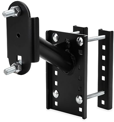 EAZ Lift Camco Support de Pneu de Secours | Fournit Un Emplacement extérieur pour Pneu de Secours | Construit en Acier Durable avec revêtement en Poudre | Noir (48474)