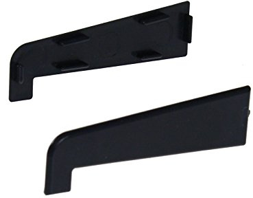 Eurocell 150mm uPVC Window Sill End Caps (5 Pairs) - Anthracite Grey