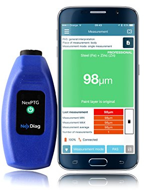 NexPTG Professional Paint Car Coating Thickness Gauge