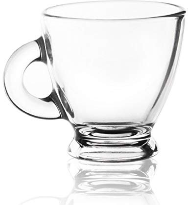 EMH - Juego de 6 Tazas de café Espresso (85 ml, Incluye sabores)