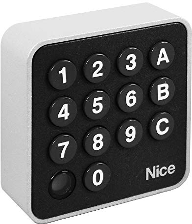 Sélecteur numérique Nice via radio compatible avec les récepteurs de la série Flor à trois canaux code : EDSWG