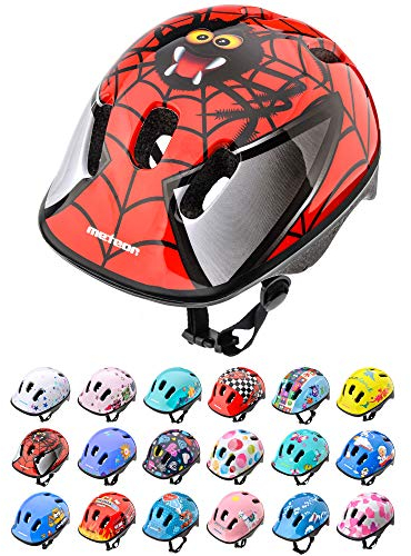 meteor® Kinderfahrradhelm Sicherer Fahrradhelm Kinder-Helm rollerhelm Jungen kinderfahrradhelm für Mountainbike Inliner skaterhelm BMX fahradhelm Scooter Kinder Bike Helmet