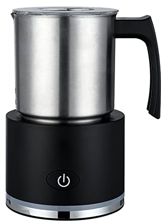 Espumador y calentador de leche automático, calentador de líquido de vapor de leche eléctrico con funcionalidad de leche fría y caliente, fabricante de espuma de espuma de café con leche silenciosa