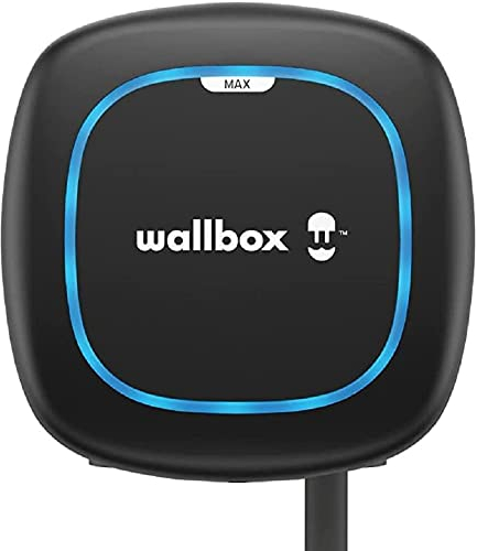 Wallbox Pulsar Max, Ladegerät für Elektrofahrzeuge (11 kW, Type 2, Wi-Fi, Bluetooth, OCPP, Innen/Außen, 5m, einfache Installation), Schwarz