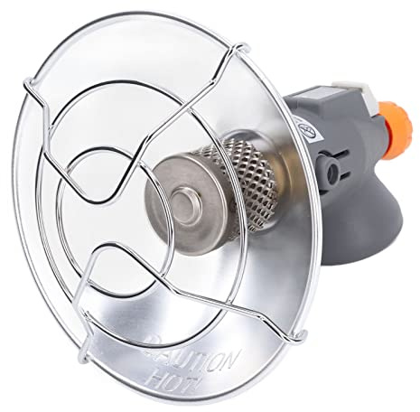 HYWHUYANG Portable Mini Camping Heater, Outdoor Propane Gas Heating Stove Propane Tank Top Heater Le Heater with Safety Shut off Valve and Tip over Switch for Hiking Backpacking