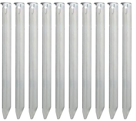 Mil-Tec Zelthering Stahl 23 cm 10er Pack
