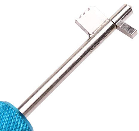 QiDAi Schlosser-Klingen-Dietrich-Werkzeug mit langem Griff, zivile Türverriegelung, Klingenschloss, Schnellöffnungswerkzeug