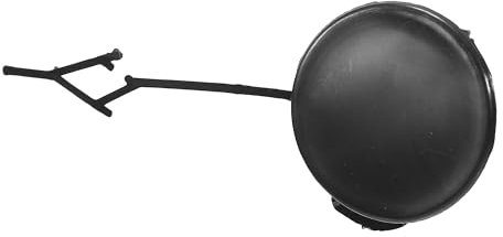 QUARKZMAN Couverture de Remorque Couvercle de Crochet de Remorquage de Pare-Chocs de Voiture Avant Gauche Non Peint pour Porsche Cayenne 2015-2018 No.95850515640-1Pcs