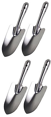 Yardwe 2 Sätze Schaufel Edelstahlspachtel Gartenwerkzeuge Bonsai Tools Multi Tools Gartenvliese Gartenspaten Gartenhandwerkzeuge Garten Kellen Rostfreier Stahl Silver 2 Stück * 2