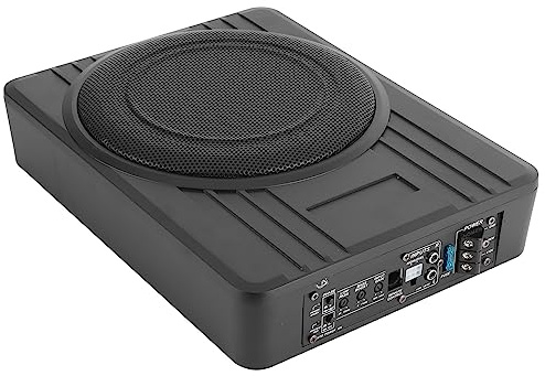 ZDETGU Subwoofer Delgado 10 Pulgadas 12V 800W para Coche Altavoz Bass Instalación Bajo Asalto Sonido Claro y Potente Compatible con Varios Modelos de Automóviles