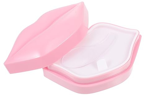 FRCOLOR 20 Pezzi Maschera Labiale Idratante Patch per Labbra per e Trattamento per Labbra Secche per Feste e Speciali Confezione Rosa