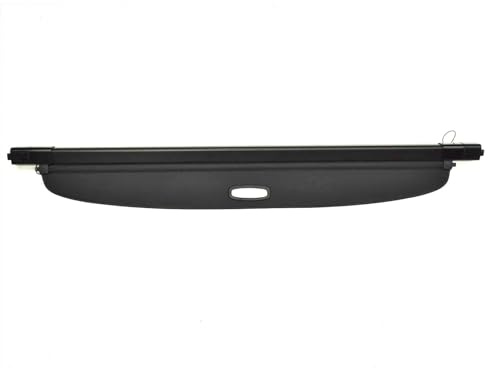 Callume Laderaumabdeckung Abdeckrollo Kofferraumabdeckung Kompatibel mit Mercedes-Benz R-Klasse V251 W251 350 300 2006-2013 Gepäckraumvorhang Sichtschutz einziehbar Schwarz