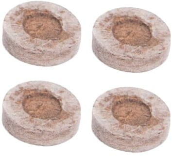 Angoily 20 Pezzi Dischetti di Torba Compressa da 3 Cm per Piante, Pellet Nutritivi Beige Alta Percentuale di Successo nel Trapianto, per Vivaio e Coltivazione Domestica
