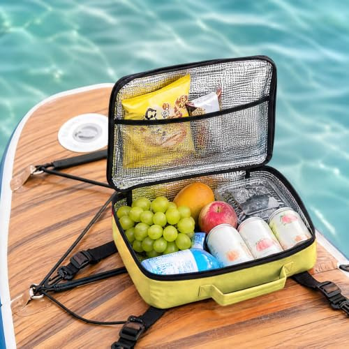 Bolsa de Almacenamiento para Tabla de Sup, Bolsa térmica Grande para Accesorios de Paddle Surf, Funda de poliéster Oxford Aislante para Paddleboard y Accesorios (Solo Caja)
