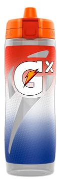 Gatorade Gx Sports Bottle, Faded Flag, Plastic, 30oz