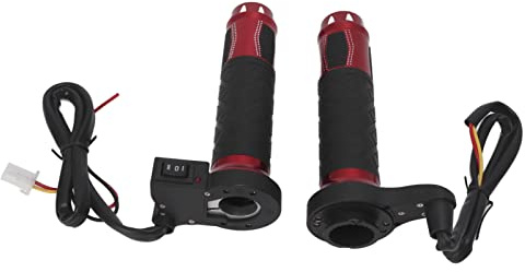 Motorrad-Heizgriff, komfortabler Lenkerwärmer 22 mm Aluminiumlegierung 12V-14V für ATVs für Fahrräder(rot)