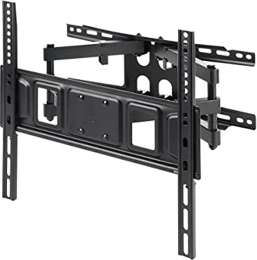 Monoprice Commercial Full Motion TV Wall Mount Bracket for 32 to 70 TVs up to 88lbs, Max VESA 400x400, Fits Curved Screens