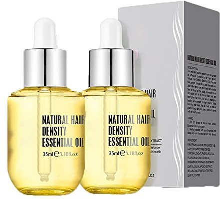 1/2/3PCS Ginger Hair Serum, Natural Hair Density Essential Oil, Biotin Thickening Herbal Serum, Hair Regrowth Oil, Stop Thinning & Hair Loss For Men & Women (2PCS)