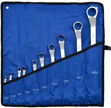 Suosi-GSCM Set di Chiavi con doppio anello, 10 pezzi / 5.5X7mm-30X32mm