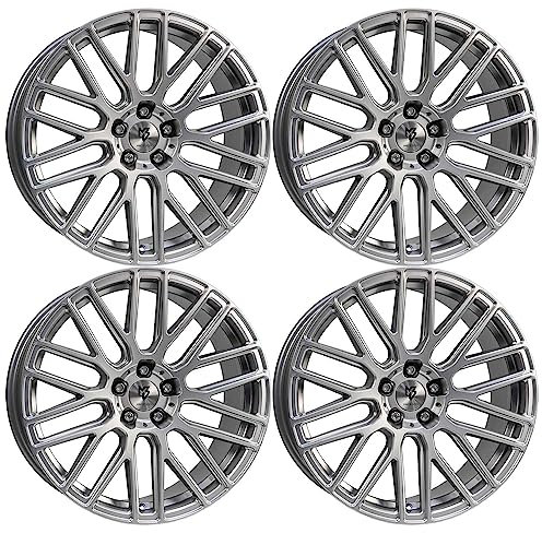 4x MB Design Felgen KV4 9.0Jx20 ET20 5x112 Silber kompatibel mit Mercedes-Benz CLS EQS SL