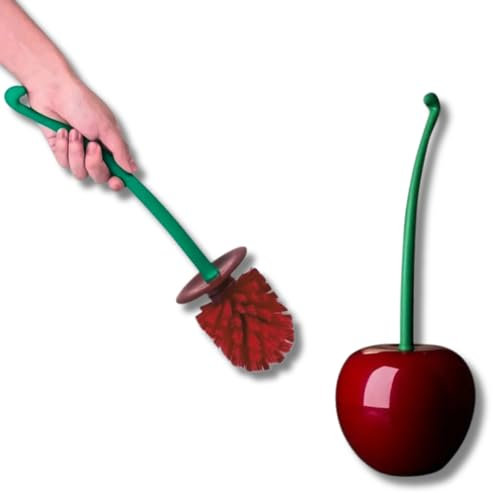 GARTIAM, 1 Ensemble De Brosse De Toilette Cerise, Brosse De Toilette Créative, Brosses De Toilette Et Supports Brosse Toilettes WC Produits et Accessoires de Nettoyage