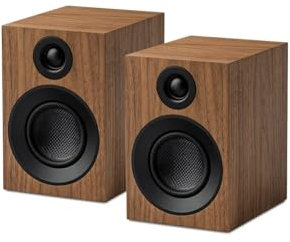 Pro-Ject Speaker Box 3 E Carbon, Compact Audiophile 2-Way Shelf Speaker (Walnut)