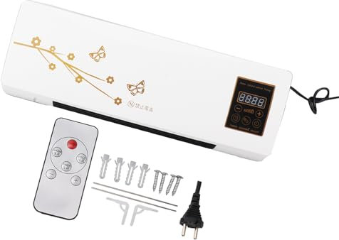 Aire Acondicionado Doméstico, Funcionamiento Silencioso, Control Remoto, Máquina de Calefacción de Refrigeración Montada en la Pared, Enchufe Europeo de 220V para Dormitorio y