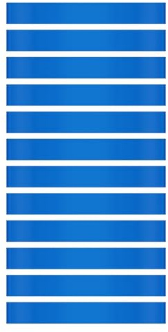 Hxhsgmeh Lot de 12 bandes élastiques de résistance pour enfants avec pieds agités pour chaises, outils de TDAH, siège flexible pour salle de classe primaire (bleu)