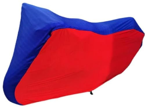 Fundas para Motos para Yamaha YZF-R6 RJ09 (2004), Cubierta elástica Completa Resistente a la Suciedad Cubierta de Bicicleta de Motor Interior,G Blue Red