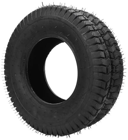 16x6.50-8 Tondeuse À Gazon Pneu Tubeless Heavy Duty 4 Plis Pneus avec Diagonal Motif De la Bande De Roulement pour les Tracteurs À Pelouse Voiturettes De Tondeuses De Jardin