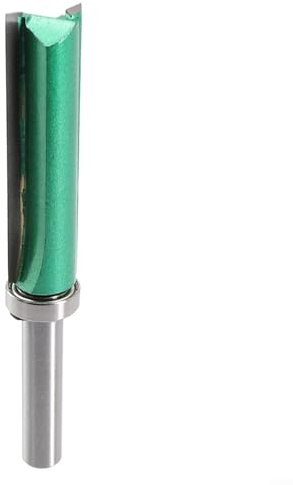 Router Bit 8mm with Enclosed Bearing Carbide Cutter for Smooth Wood Finishing (8x14x51 )