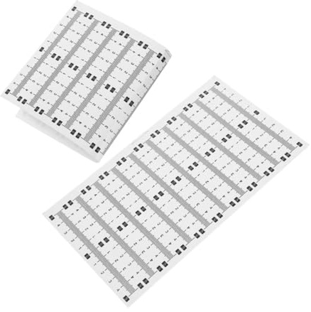 Warmhm 2set Adhesive Measuring Tape Workbench Ruler Scale Sticker Self Peel Stick Woodworking Drafting Table Measuring Tool