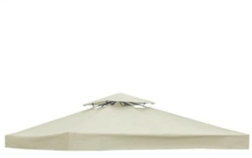 Toldo de repuesto para barbacoa al aire libre, cubierta de refugio para cenador, toldo impermeable para pabellón de pabellón, toldo de repuesto para patio y jardín