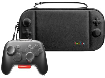 tomtoc Slim Carrying Case for Nintendo Switch 2 Model 2025 with a Hard Carrying Case for Nintendo Switch 2 Pro Controller