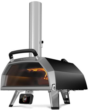 Ooni Karu 2 Pro, four à pizza, multi-fuel, fonctions de cuisson intelligentes, cuisson en 60 secondes, four à pizza, gaz, charbon de bois, bois, extérieur, gaz, pizza