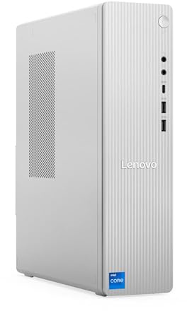 Lenovo IdeaCentre 08IRR9 Tower Desktop PC | Intel Core i5 | 16GB RAM | 1TB SSD | Intel UHD Graphics | USB-C Front Port | Windows 11 Home | Grey