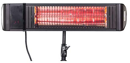 Terrassenheizstrahler HM-L Schwarz 2000W Terrassenheizer Terrassenheizung