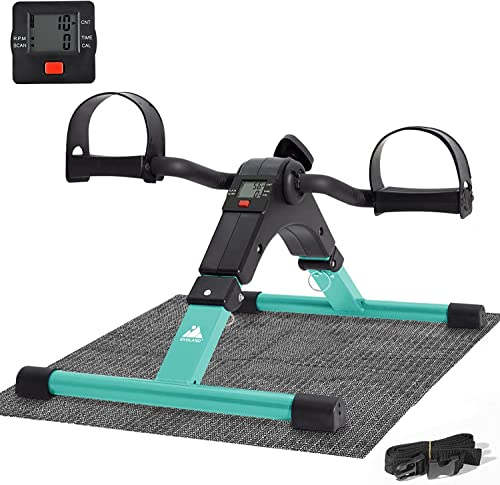 EVOLAND Mini Bike, Arm und Beintrainer Heimtrainer, Hometrainer, Fitnesstrainer, Sportgerät, Minifahrrad Bewegungstrainer Fitnessgerät für Zuhause Büro