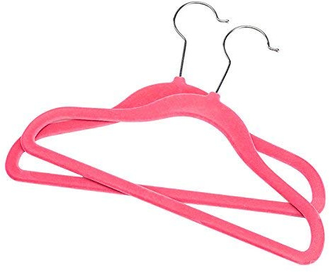 YMZ - Juego de 20 perchas antideslizantes para niños, ganchos giratorios de 360 grados, ganchos de acero inoxidable para almacenar y organizar la ropa.