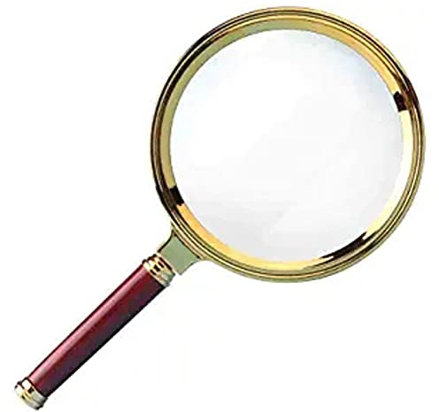 Handheld High-Definition Old Magnifying Glass 10X100mm Handheld Children's Magnifying Glass Reading for The Elderly for People