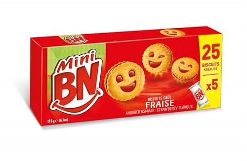 BN - Mini Fraise 5 Pochons 175G - ( Lot De 4 )