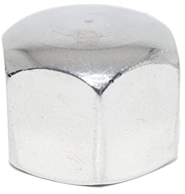 Hutmuttern M3 10 Stück Sechskant-Hutmuttern niedrige Form DIN 917 A2 Edelstahl