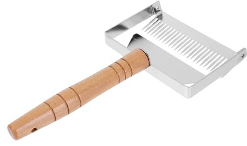 BESPORTBLE Bienenwabe 1 Stück Honigschneider Holz Metall Propolis Haushaltsgeräte