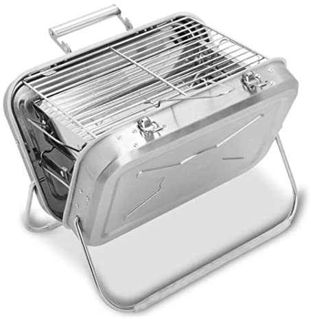 Grille de Camping Barbecue À Charbon De Bois Portable Gril De Barbecue Pliant Petit Barbecue Pour Griller En Plein Air Camping Pique-nique Poêle Barbecue Portable